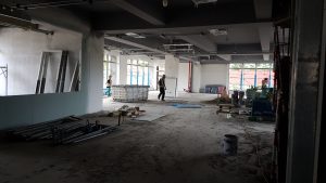 八德校區施工場景