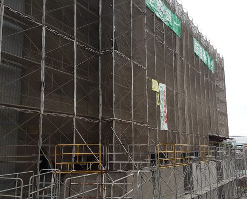八德校區施工場景