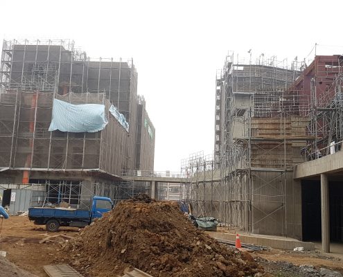 八德校區施工場景